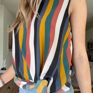 Colorful Striped Shirt